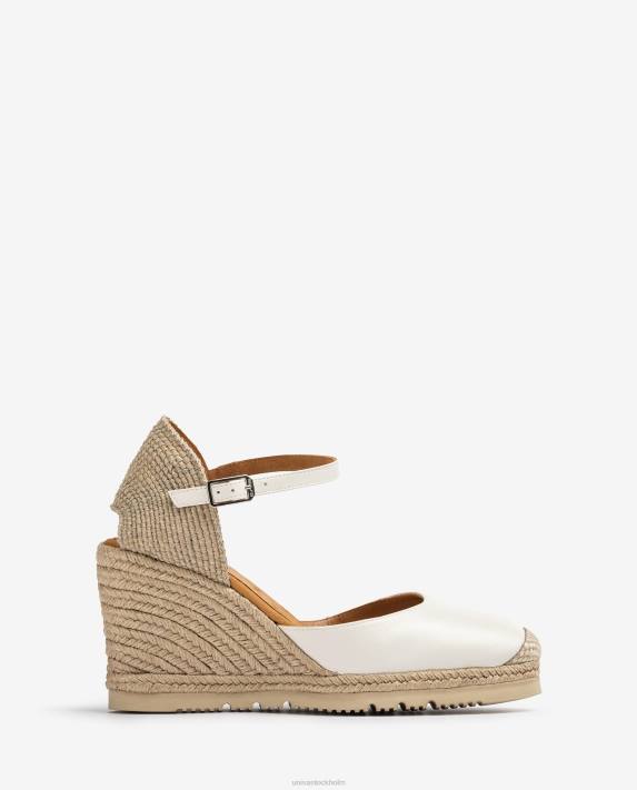 Unisa kvinnor mode espadrill i läder med gummisula 06DT739
