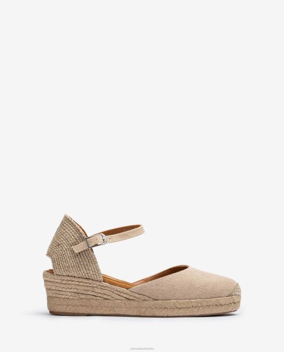 Unisa kvinnor mode espadrille tillverkad i ecolino 06DT799