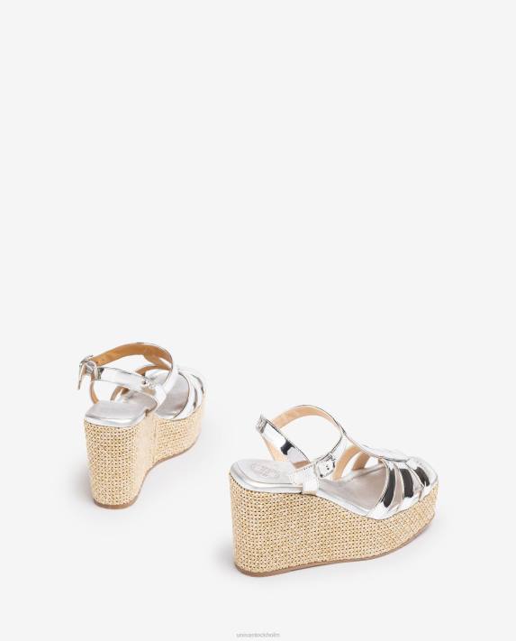 Unisa kvinnor mode högkilad sandal med remmar 06DT457