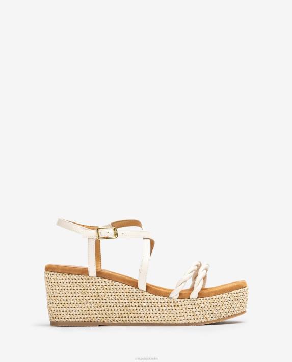 Unisa kvinnor mode sandal med blockklack och spiralband 06DT159