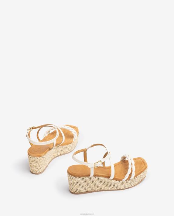 Unisa kvinnor mode sandal med blockklack och spiralband 06DT159