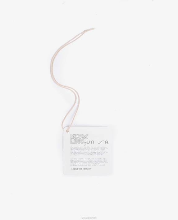 Unisa kvinnor vit espadrille vamp-klack i ecolino 06DT471