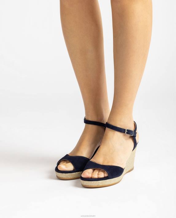 Unisa kvinnor graciös raffia sandal med kilklack 06DT489