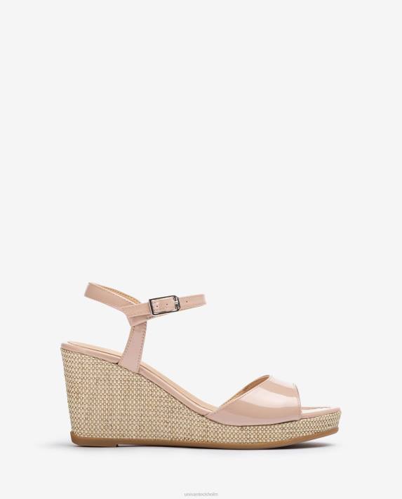 Unisa kvinnor graciös raffia sandal med kilklack 06DT492
