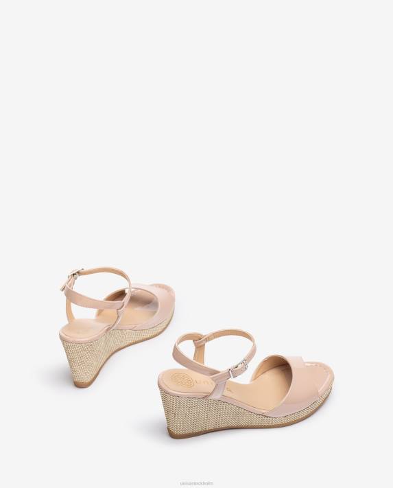 Unisa kvinnor graciös raffia sandal med kilklack 06DT492