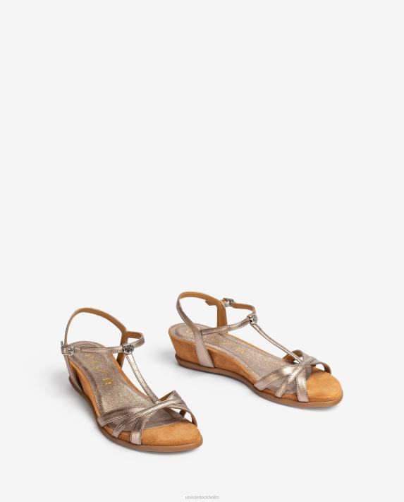 Unisa kvinnor graciös sandal med remmar med kil 06DT92