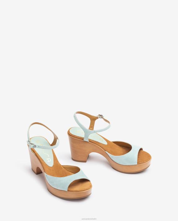 Unisa kvinnor graciös semi wedge mocka sandal 06DT443