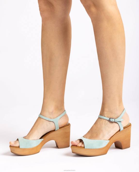 Unisa kvinnor graciös semi wedge mocka sandal 06DT443