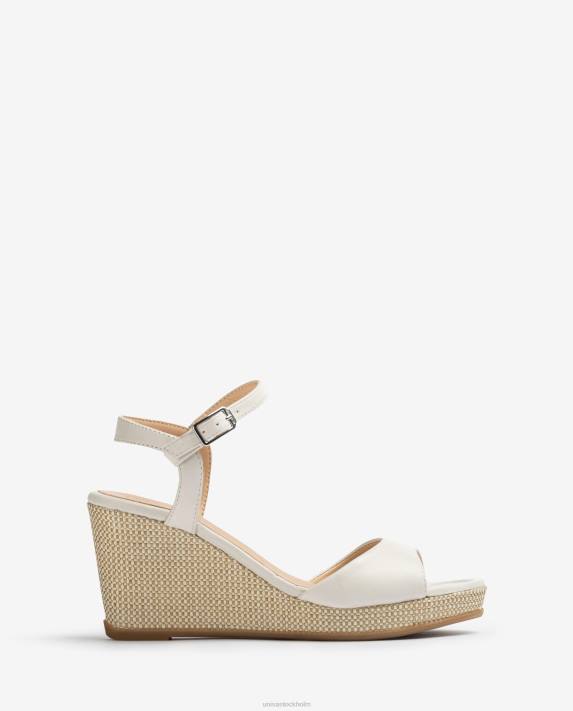 Unisa kvinnor mode raffia sandal med kilklack 06DT491
