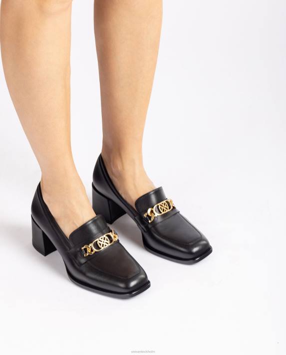 Unisa kvinnor graciös loafer med fyrkantig tå med kant 06DT1302