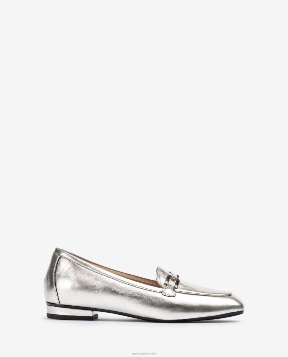 Unisa kvinnor mode platta loafers med trim 06DT1277
