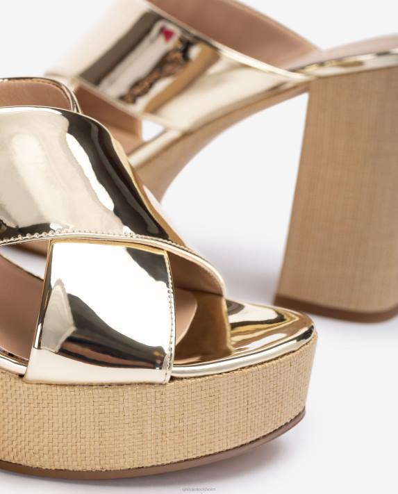 Unisa kvinnor graciös bred sandal med korsband 06DT826