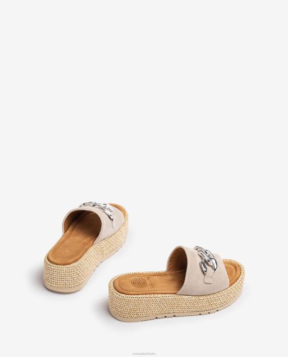 Unisa kvinnor graciös sandal med kedja på vampen 06DT802