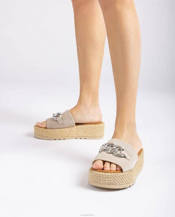 Unisa kvinnor graciös sandal med kedja på vampen 06DT802