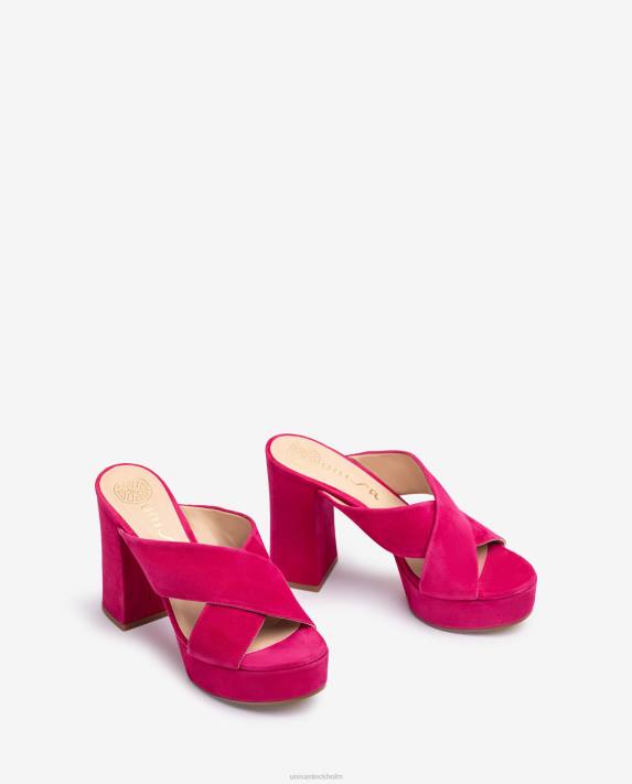 Unisa kvinnor mode bred sandal med korsband 06DT825