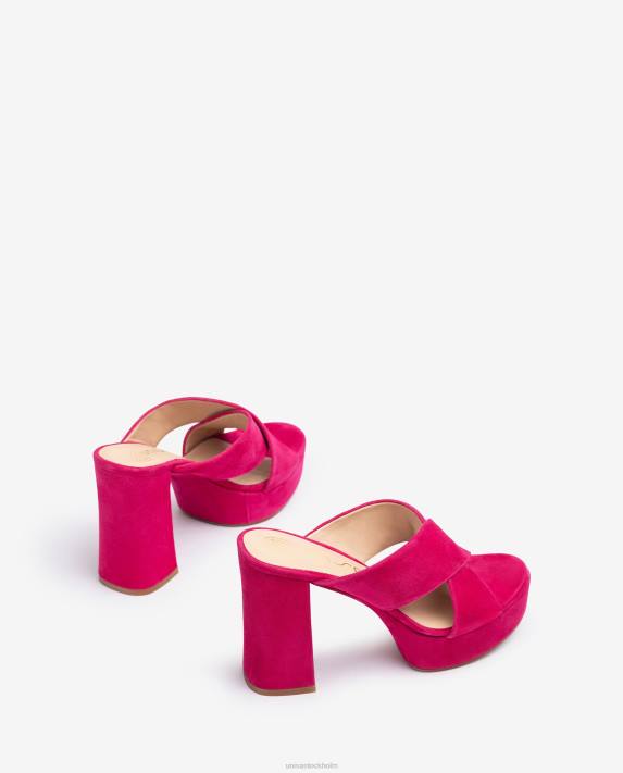 Unisa kvinnor mode bred sandal med korsband 06DT825