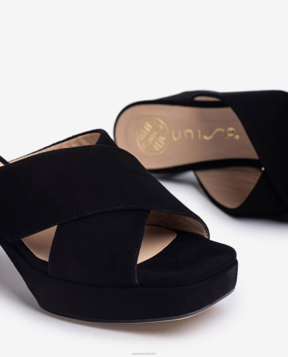 Unisa kvinnor mode mocka sandal med remmar 06DT824