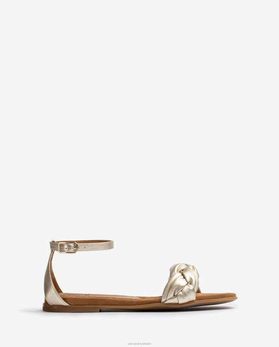 Unisa kvinnor graciös sandal med en flätad vamp 06DT327