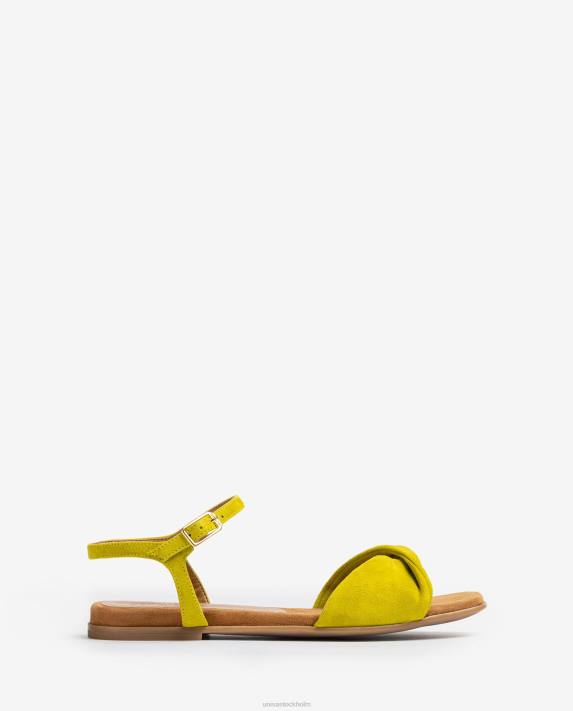 Unisa kvinnor graciös sandal med en quiltad vamp 06DT44