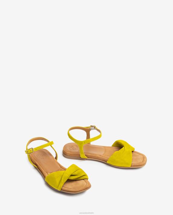 Unisa kvinnor graciös sandal med en quiltad vamp 06DT44