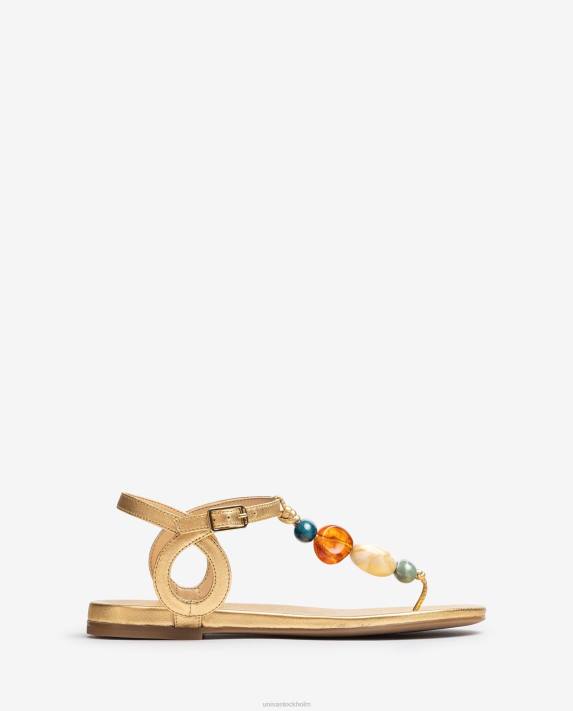 Unisa kvinnor graciös tåstolpssandal med kant 06DT45