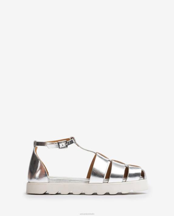 Unisa kvinnor mode geléskor med metallisk effekt 06DT115