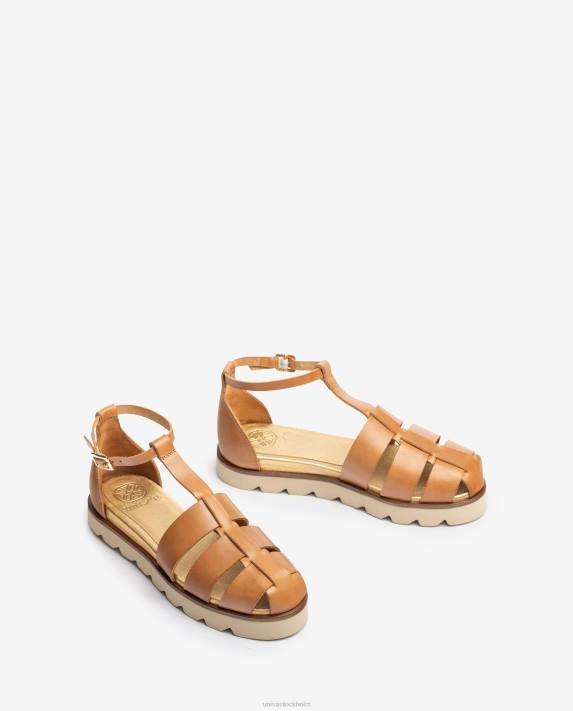 Unisa kvinnor mode läder jelly skor 06DT116