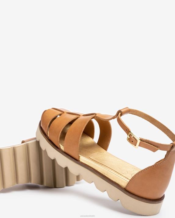 Unisa kvinnor mode läder jelly skor 06DT116