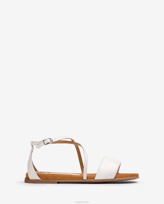 Unisa kvinnor mode platt lädersandal 06DT350