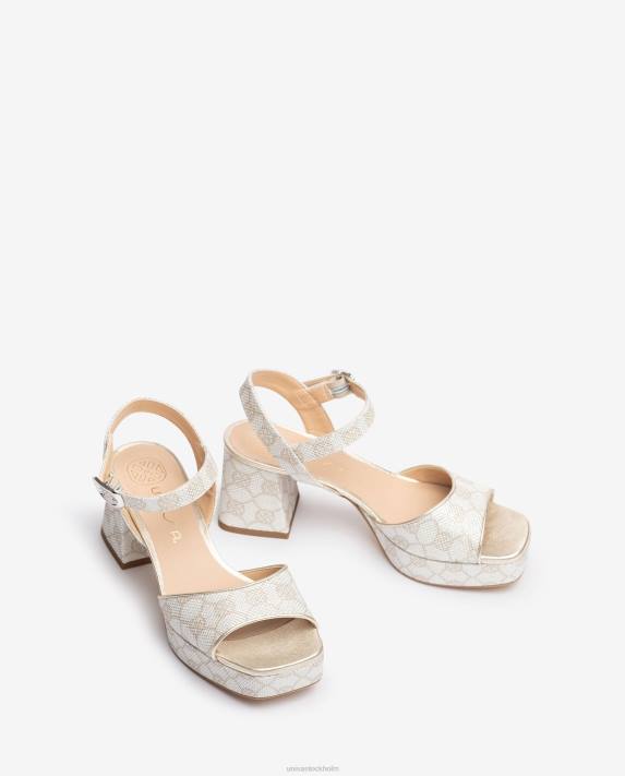 Unisa kvinnor graciös sandal med klack och plattform 06DT214