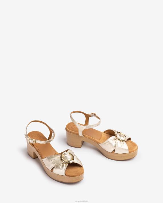 Unisa kvinnor graciös sandal med rund tå med kant 06DT117