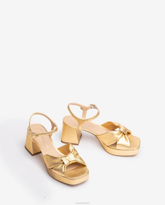 Unisa kvinnor mode sandal med klack och plattform 06DT3