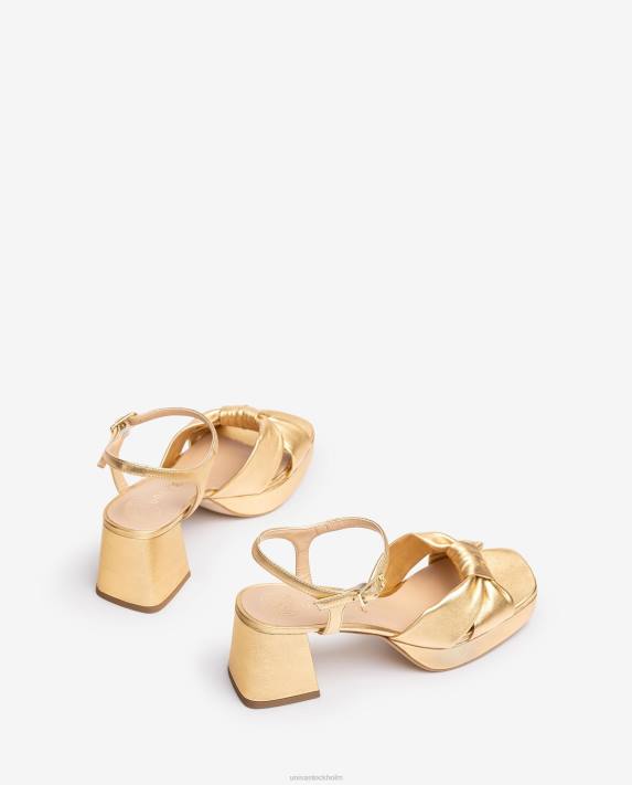 Unisa kvinnor mode sandal med klack och plattform 06DT3