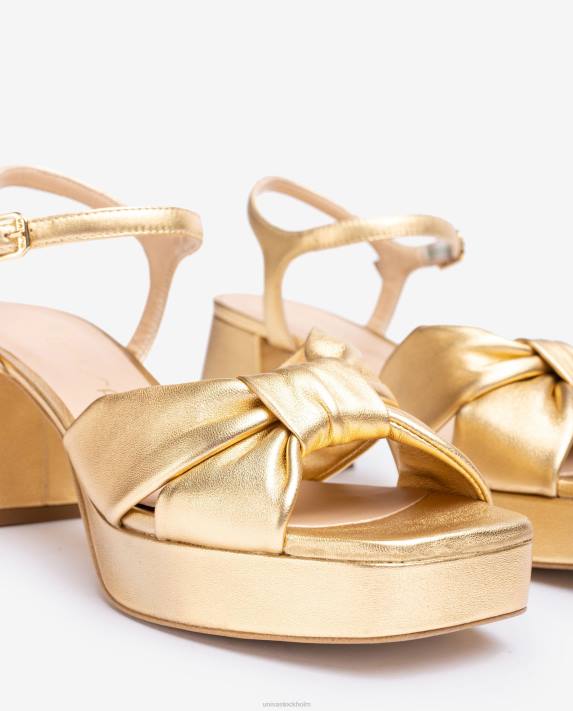 Unisa kvinnor mode sandal med klack och plattform 06DT3