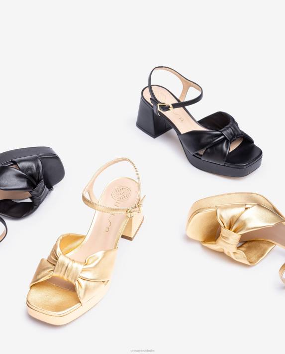 Unisa kvinnor mode sandal med klack och plattform 06DT3