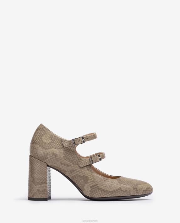 Unisa kvinnor graciös pump med dubbelt spänne 06DT1306