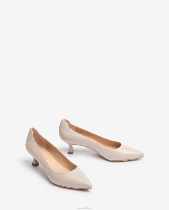 Unisa kvinnor graciös spetsad tå pump i läder 06DT560