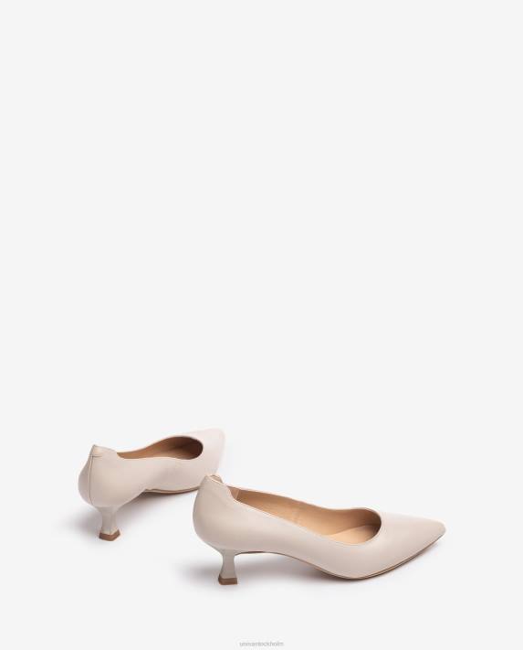 Unisa kvinnor graciös spetsad tå pump i läder 06DT560