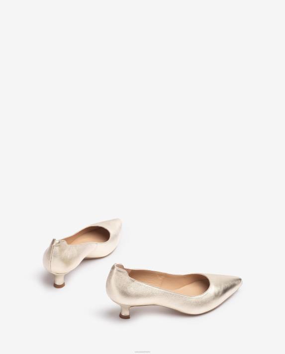 Unisa kvinnor graciös spetspump i metallisk effekt 06DT559