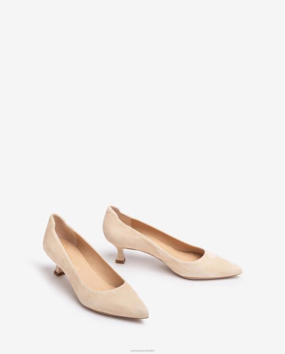 Unisa kvinnor mode pump i mocka med spetsig tå 06DT576