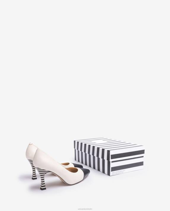 Unisa kvinnor mode pump med målad häl 06DT1322