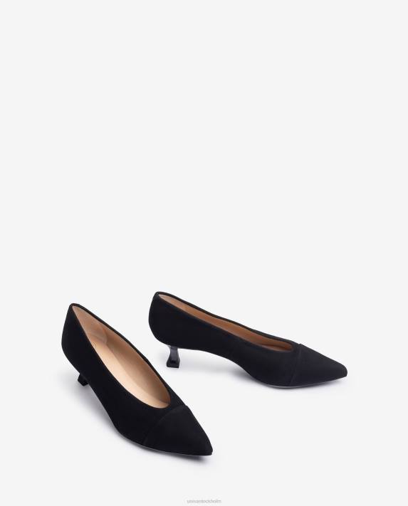 Unisa kvinnor mode spetsad tå pump med trim på tån 06DT1298