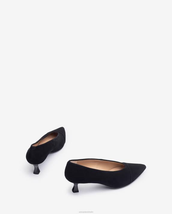 Unisa kvinnor mode spetsad tå pump med trim på tån 06DT1298