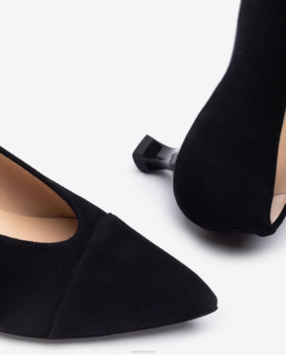 Unisa kvinnor mode spetsad tå pump med trim på tån 06DT1298