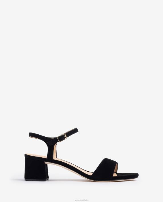 Unisa barn mode mockasandaler med bred klack 06DT379