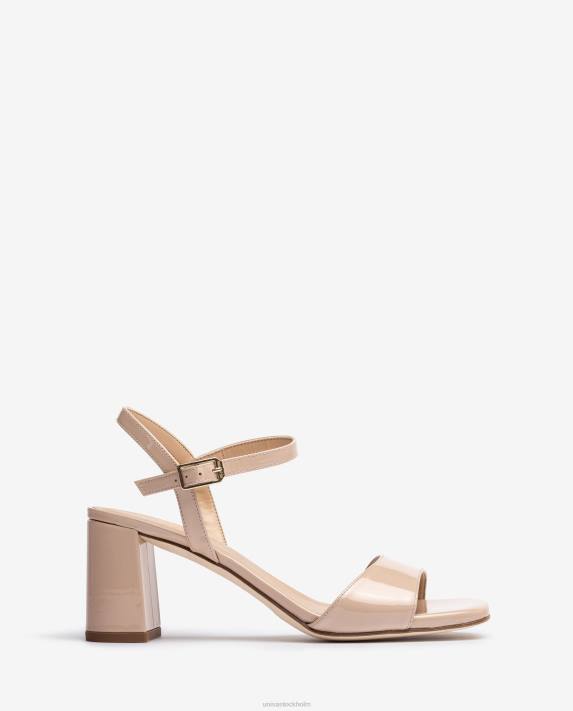 Unisa kvinnor beige fyrkantig sula sandal 06DT209