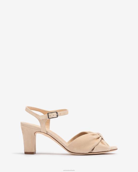 Unisa kvinnor beige smart mockasandal 06DT177
