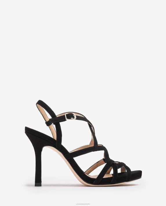 Unisa kvinnor graciös högklackad sandal med rem 06DT285