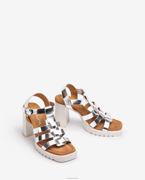 Unisa kvinnor graciös superlätt sandal med hög klack 06DT256