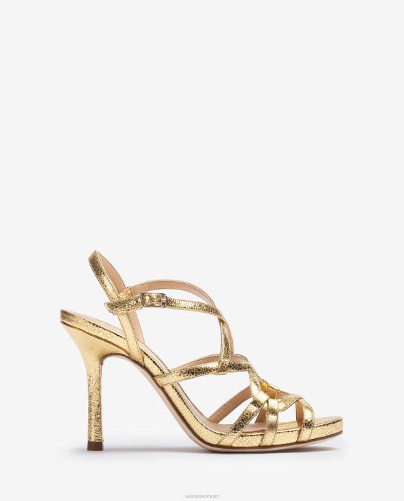 Unisa kvinnor mode sandal med axelband med hög klack 06DT284